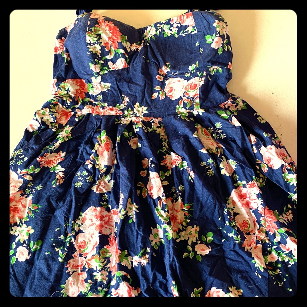 Cute blue floral dress